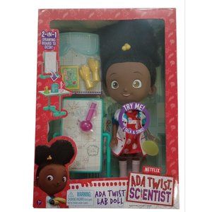 ADA Twist Scientist Lab Doll Talks/Sings Desk Drawing Board Experiments Netflix